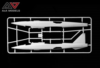 Scale model  VJ 101C-X1 Supersonic-capable VTOL fighter