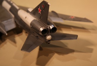 Scale model  Tu-22KD "Shilo" Medium bomber (without box)