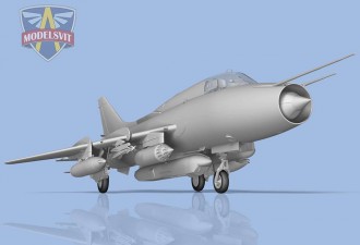 Scale model  Su-17M3R Reconnaissance fighter-bomber 