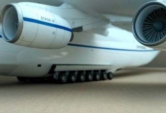 Scale model  An-225 "Mriya" Superheavy transporter (Re-release)