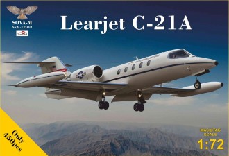 Scale model  Learjet C-21A (USAF edition)