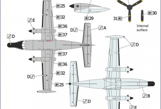 Макети  P-95B  Bandeirulha (Brazil liveries)