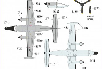 Макети  P-95B  Bandeirulha (Brazil liveries)