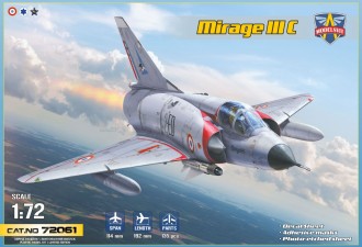 Scale model  Mirage IIIC all-weather interceptor