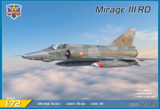 Макети  Mirage III RD reconnaissance aircraft