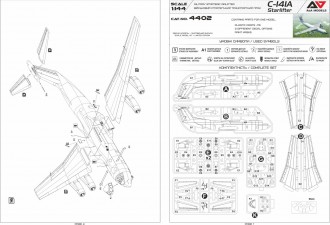 Scale model  C-141A "Starlifter"