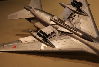 Scale model  Tu-22KD "Shilo" Medium bomber (without box)